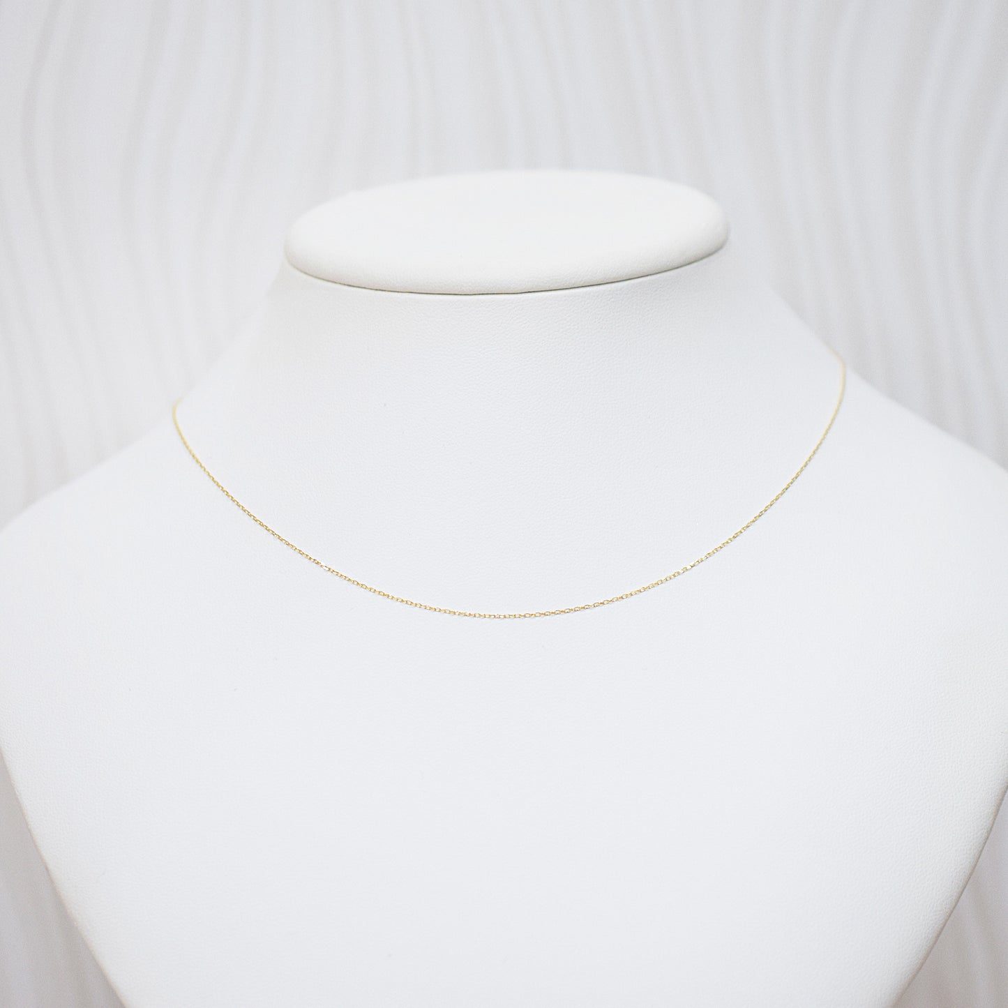 <S size> Only metal fittings K18YG chain necklace Metal fitting SIK00041