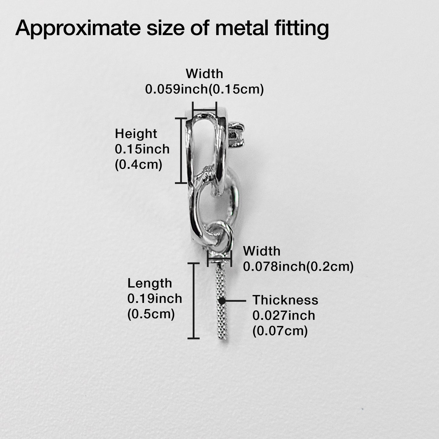 Only metal fittings 0.01ct K18YG Diamond Pendant top SIK00081