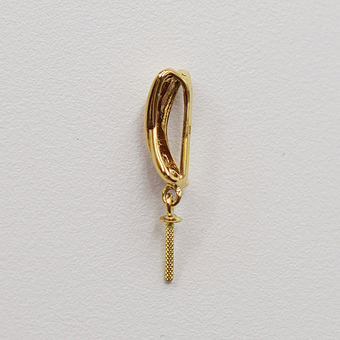 Only metal fittings K18YG Pendant top RP0029