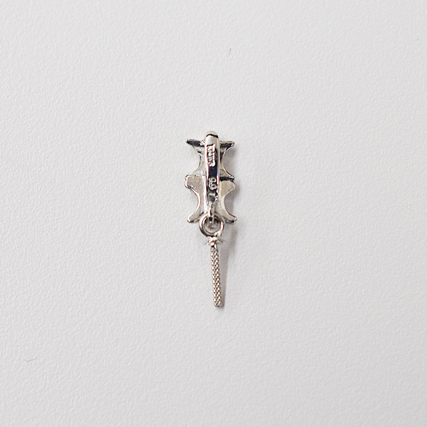Only metal fittings 0.01ct K18WG Diamond Pendant top SIK0007