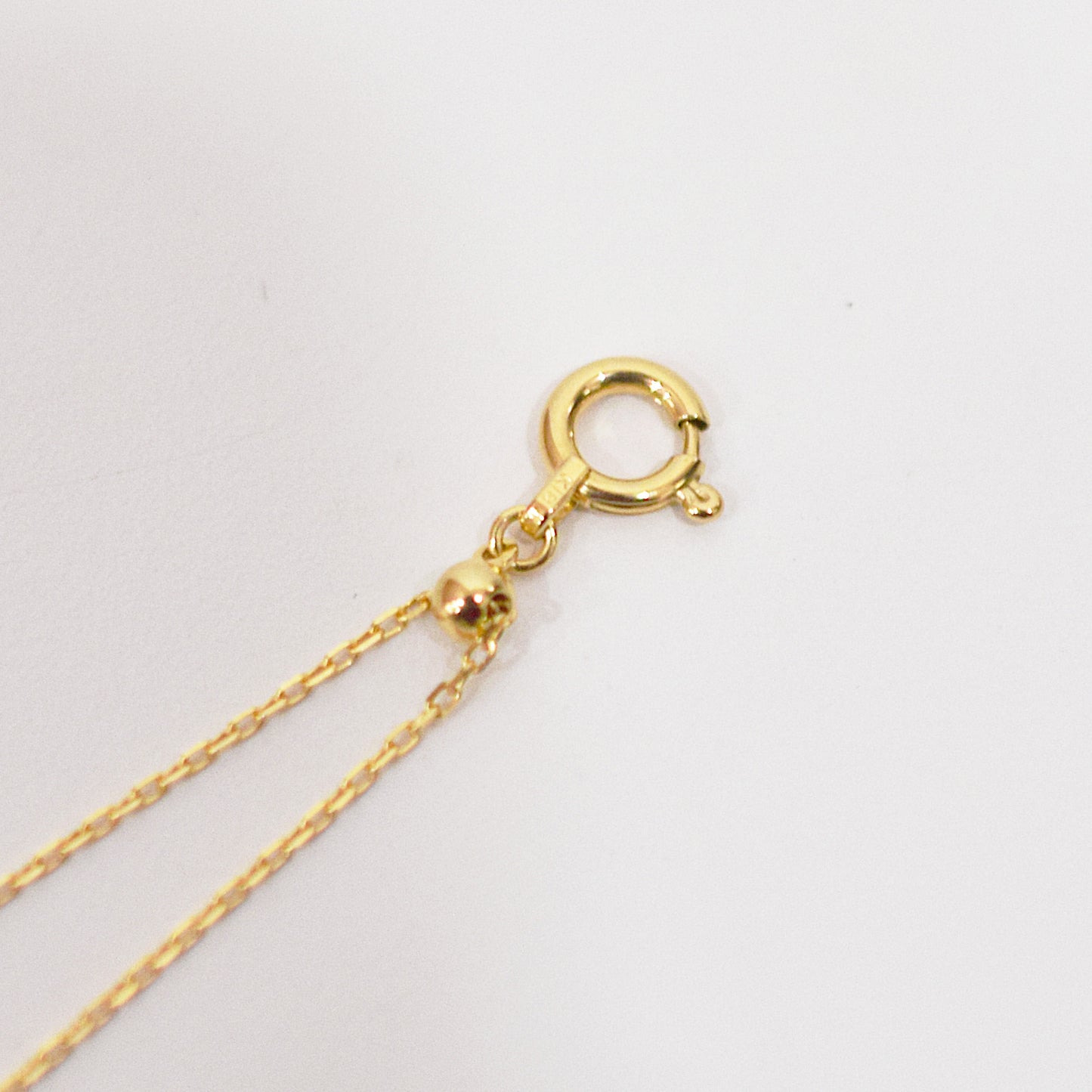 <M size> Only metal fittings K18YG chain necklace Metal fitting SIK00561