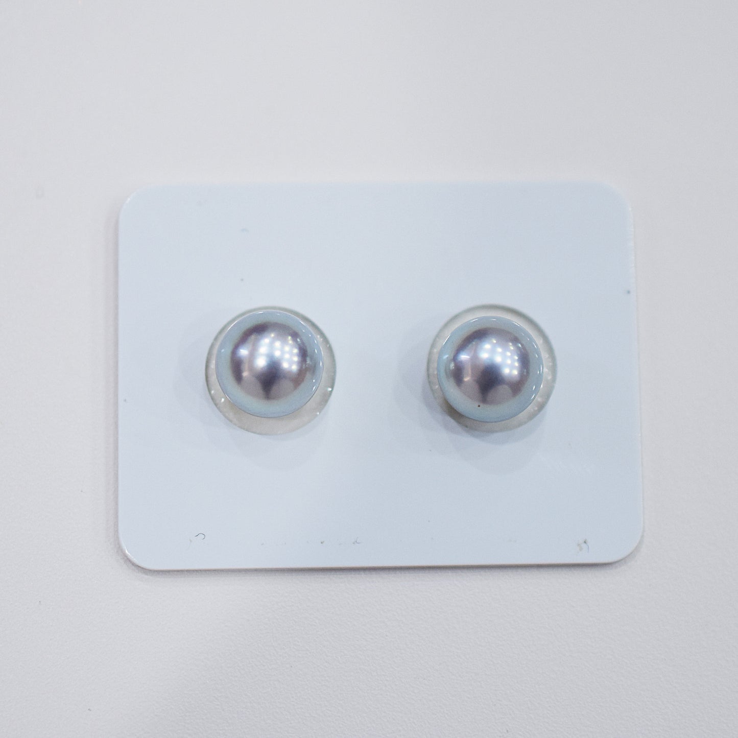Limited to actual item Blue Rose Certificate from the Pearl Science Laboratory Natural color Loose 8mm - 8.5mm Akoya Japan Seawater akoyapearl SK-250847