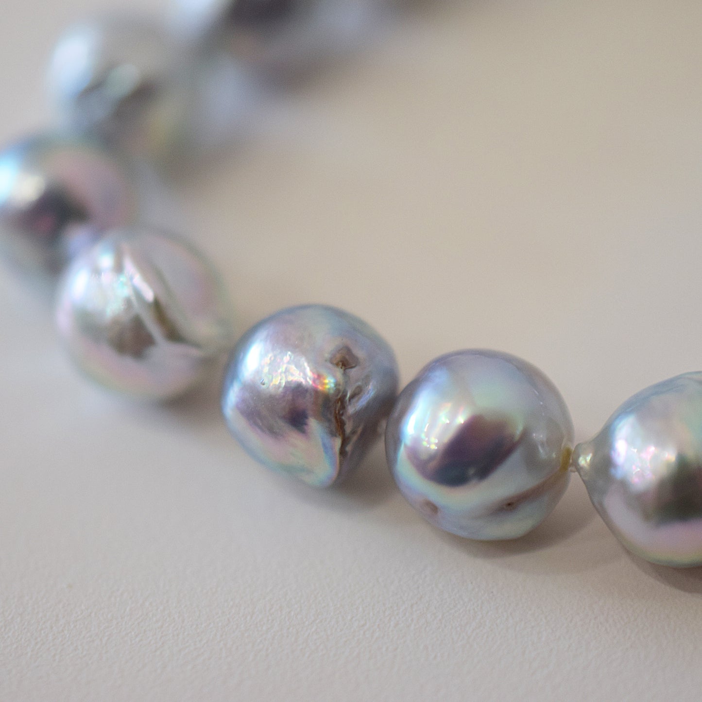 Limited to actual item 9mm - 10mm Natural color Baroque Akoya Pearl Bracelet 7.87inch 20cm Japan AkoyaPearl SV925 Wedding Japanese Seawater