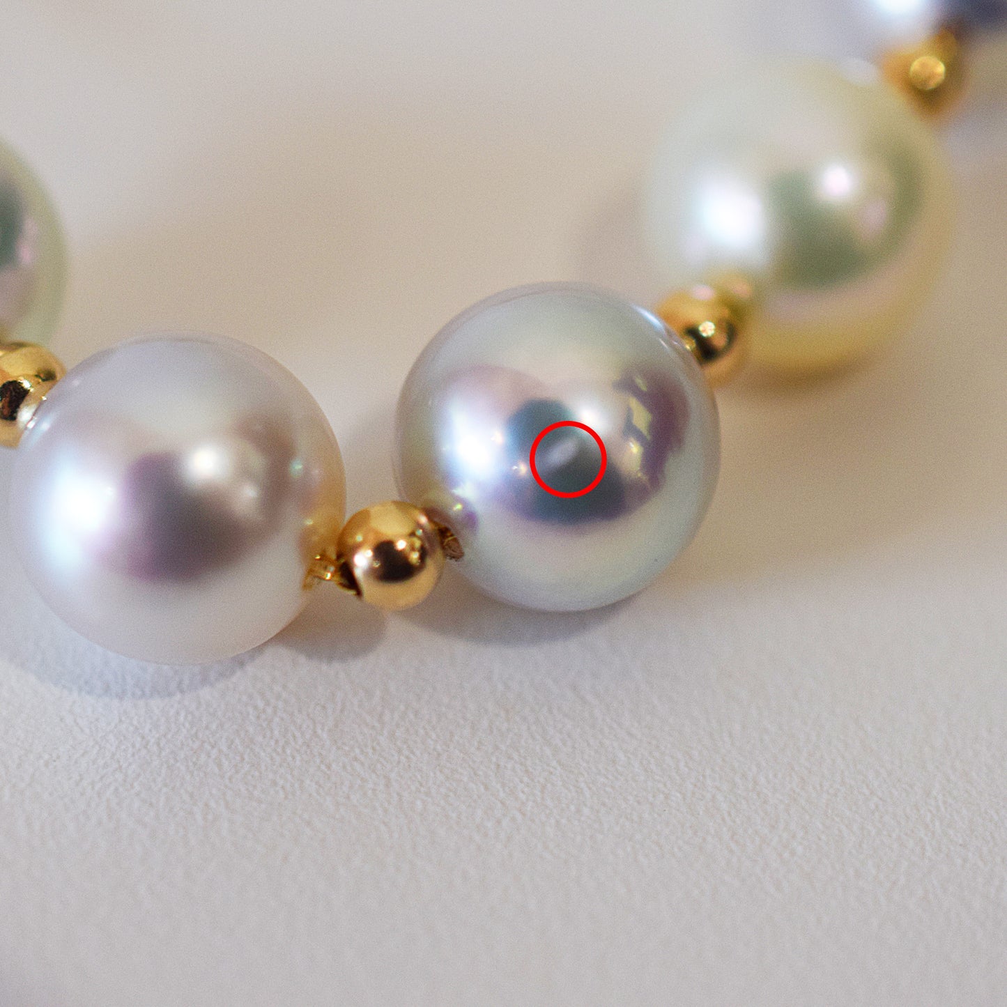 <SALE> Limited to actual item Natural color Semi-Round 9mm - 9.5mm Bracelet 7.08inch 14KGF Gold Filled Magnet Real Akoya Pearl Japan