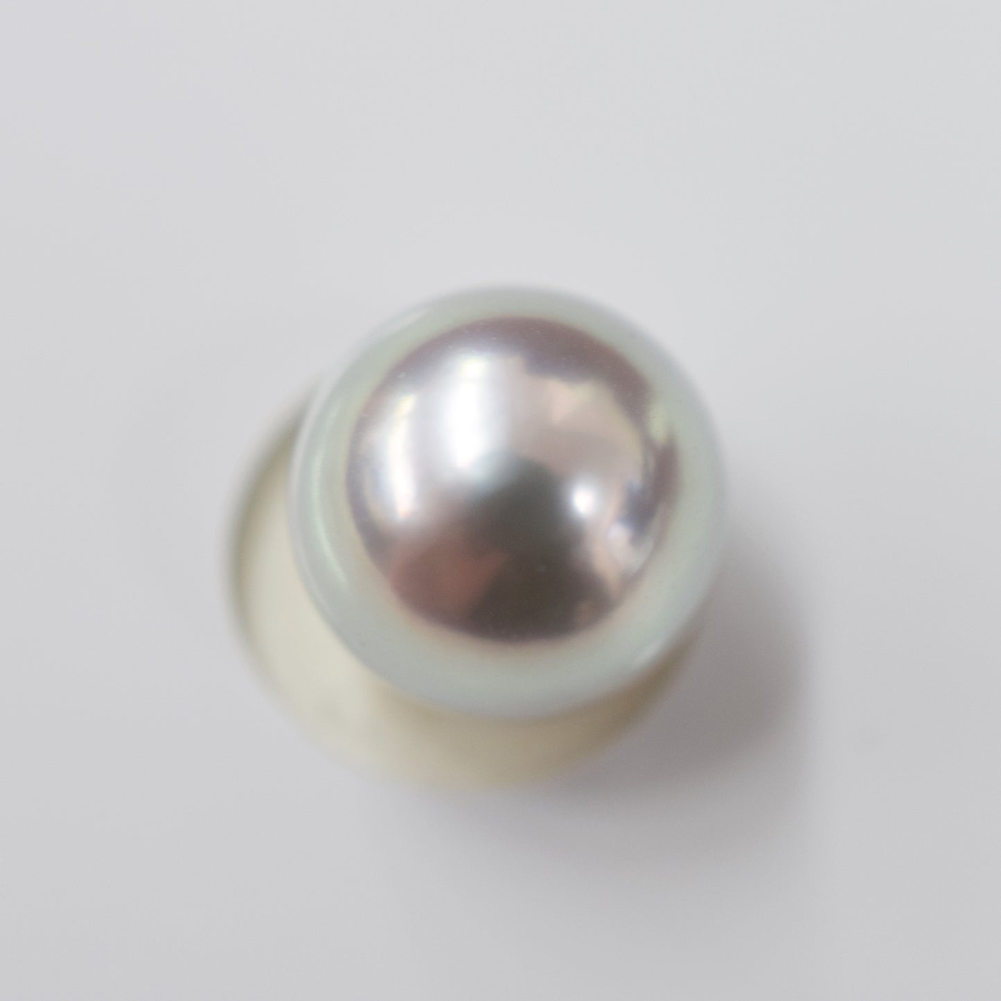 AAA rank Light blue 9.1mm Madama rank Natural color 1pc Real Akoya Pearl Neacklace Pendant top Japan Japanese akoyapearl reenspearl