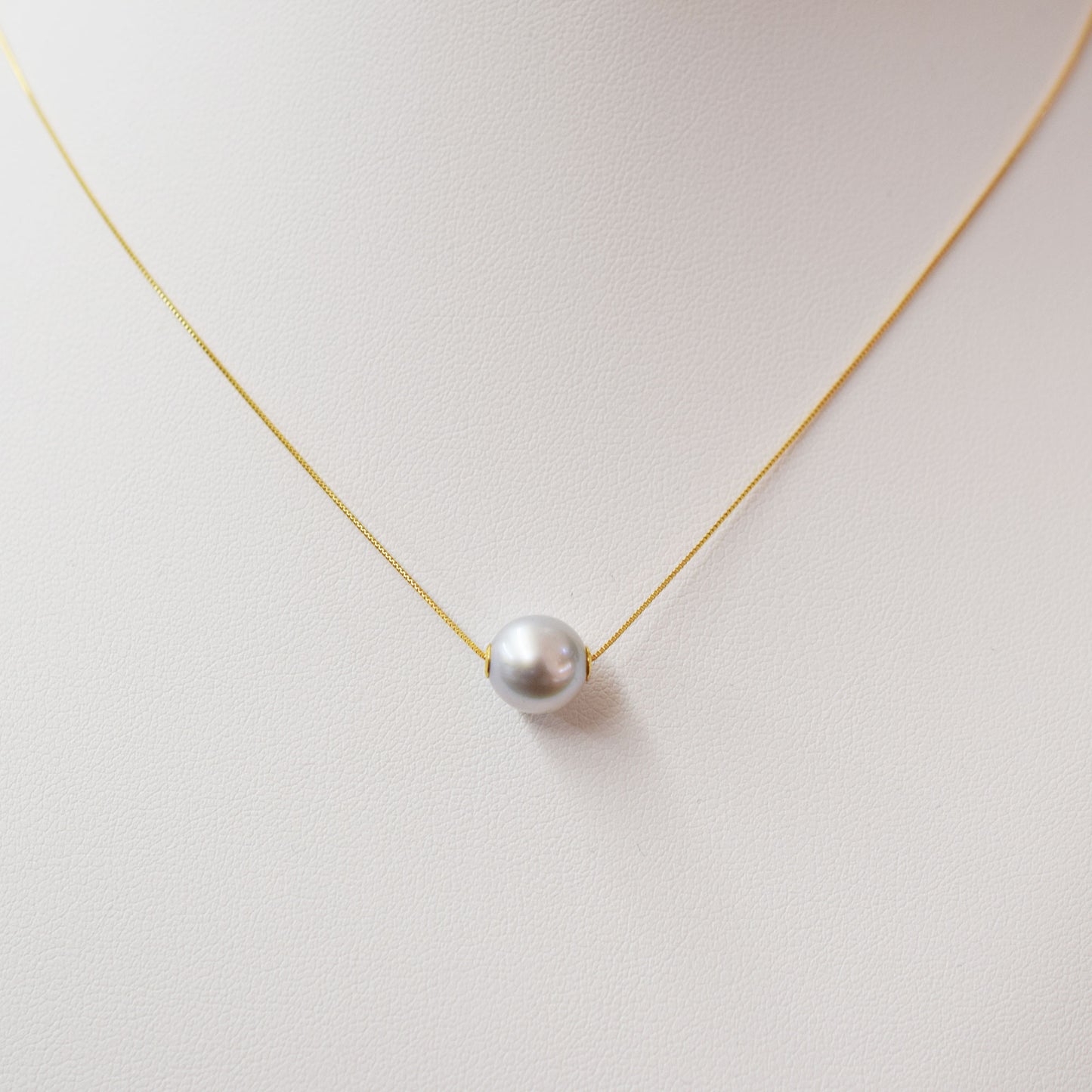 Ultra rare Natural color Madama rank 9mm 10K 18K Seawater Real necklace Akoya Pearl Japan