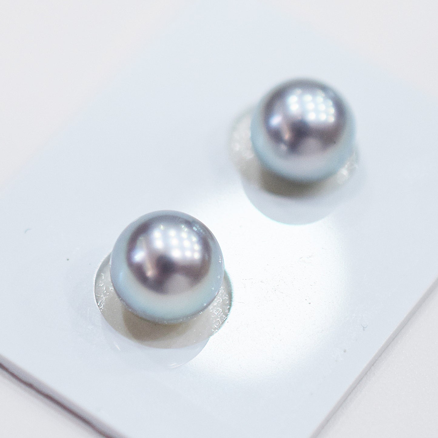 Limited to actual item Blue Rose Certificate from the Pearl Science Laboratory Natural color Loose 8mm - 8.5mm Akoya Japan Seawater akoyapearl SK-250847