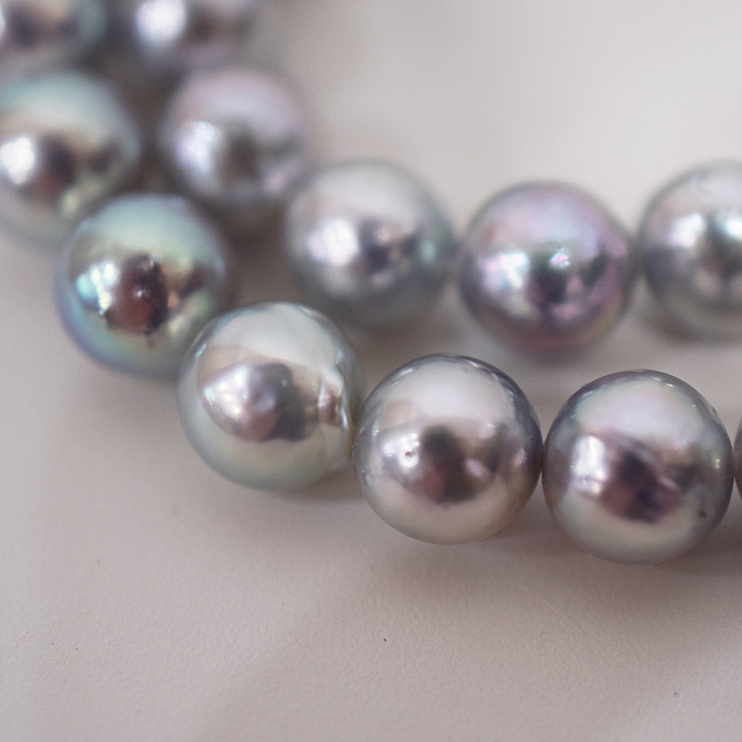 Limited to actual item Necklace Natural color Baroque 8mm - 9.5mm Real Akoya Pearl From Japan 16.5inch 42cm starand choker reenspearl