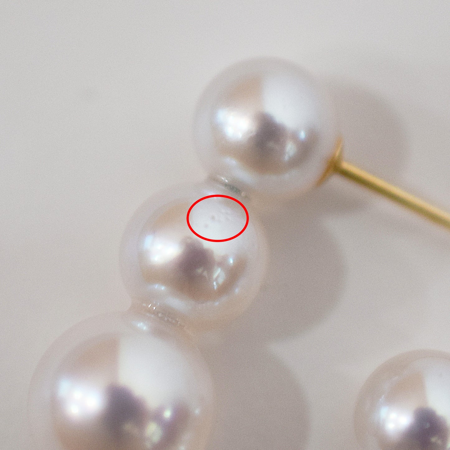 <SALE> Limited to actual item Whitepink 6mm - 6.5mm × 7.5mm - 8mm akoya pearl Earring K18YG Japan 1pair akoyapearl Seawater reenspearl