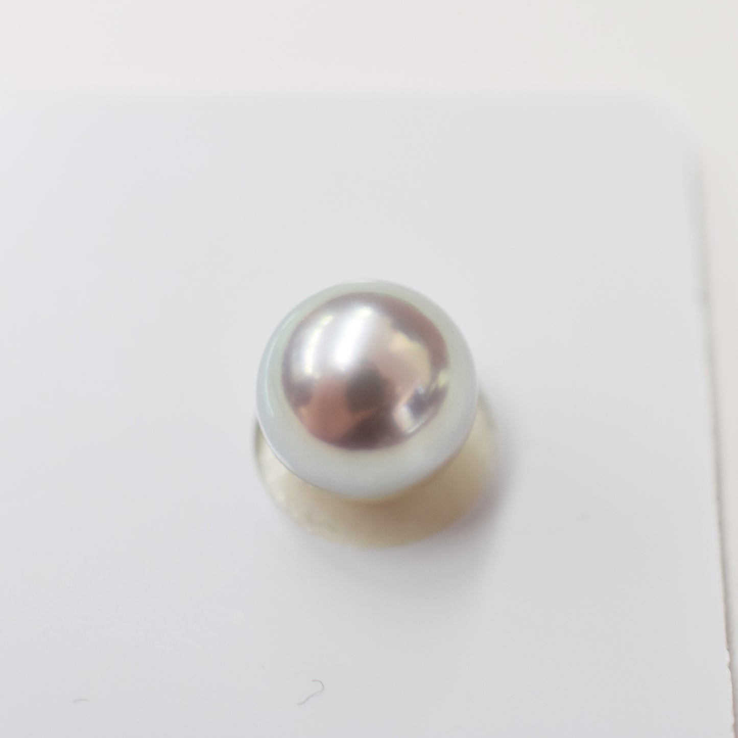 AAA rank Light blue 9.1mm Madama rank Natural color 1pc Real Akoya Pearl Neacklace Pendant top Japan Japanese akoyapearl reenspearl
