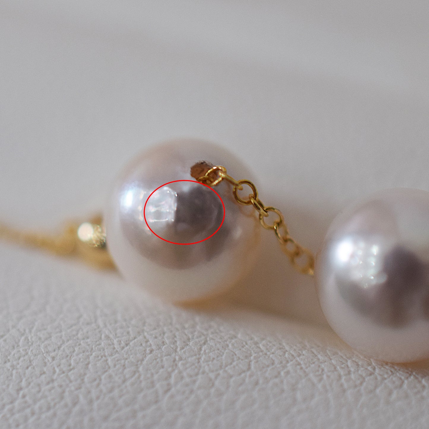 <SALE> Limited to actual item White Pink Necklace 8mm - 8.5mm 14KGF Gold Filled Real Akoya Pearl Japan Akoyapearl 17.7inch Japanese reenspearl