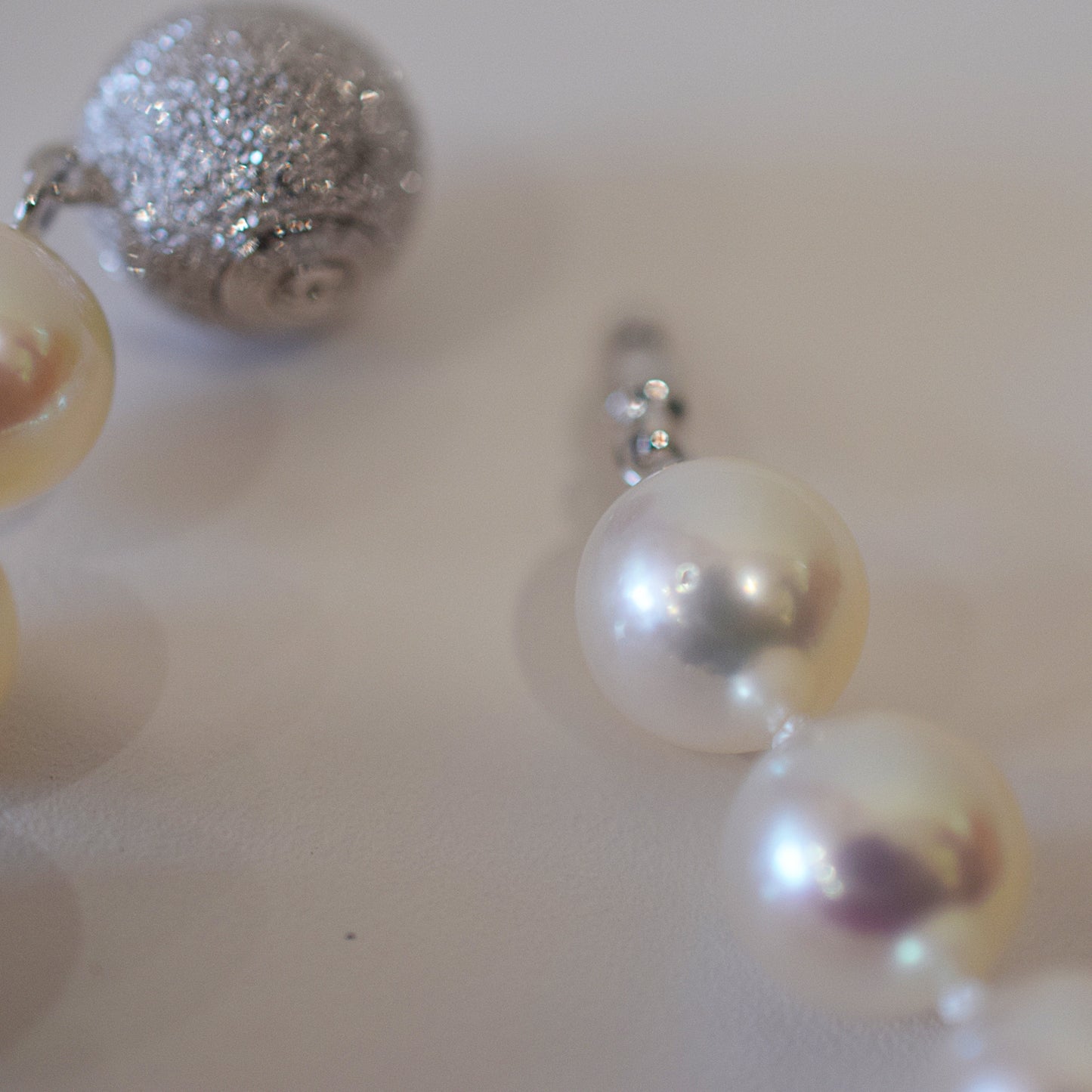 <SALE> Limited to actual item 9mm - 9.5mm White pink Semi round 〜 Baroque SV925 21cm 8.26inch Akoya Pearl Bracelet From Japan AkoyaPearl