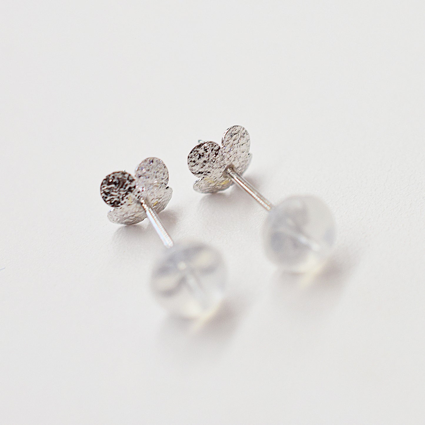 Only metal fittings K14WG stud earring Metal fitting Recommended for pearls 5mm - 8mm