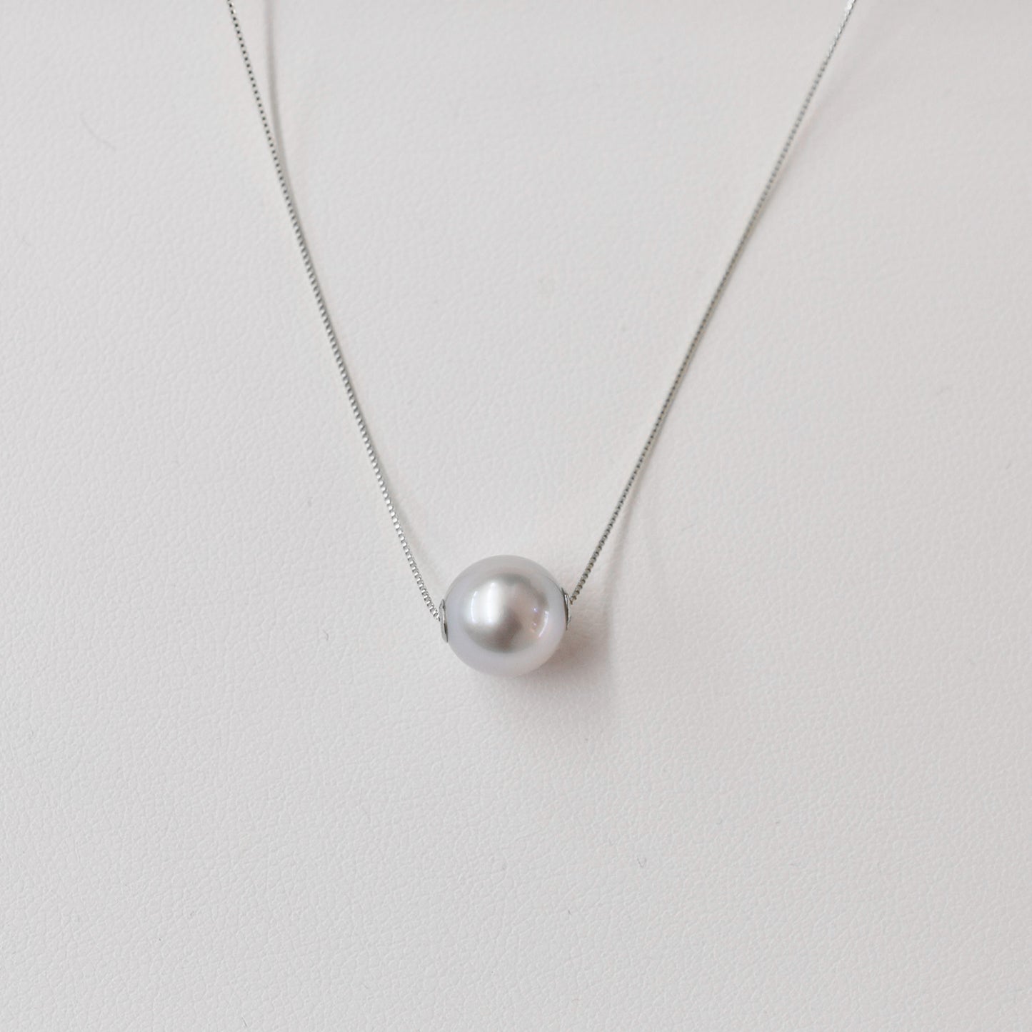 【K10YG / K10WG / K18YG / K18WG】Ultra rare Natural color Madama rank 9mm Seawater Real necklace Akoya Pearl Japan