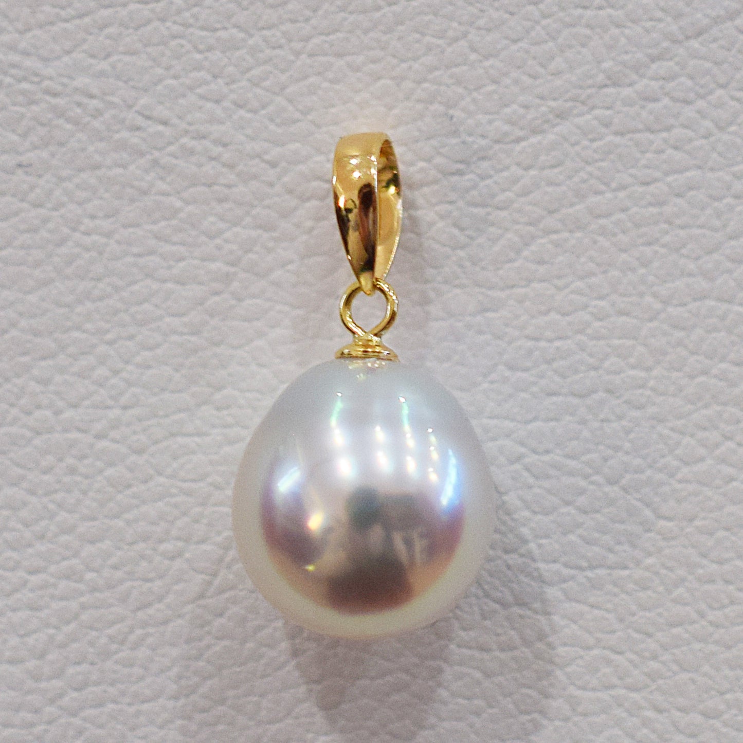 <SALE> Limited to actual item 8.7mm Only penrant top Natural color Seawater Real akoya Pearl Baroque 18K Japan birthday あこや 真珠