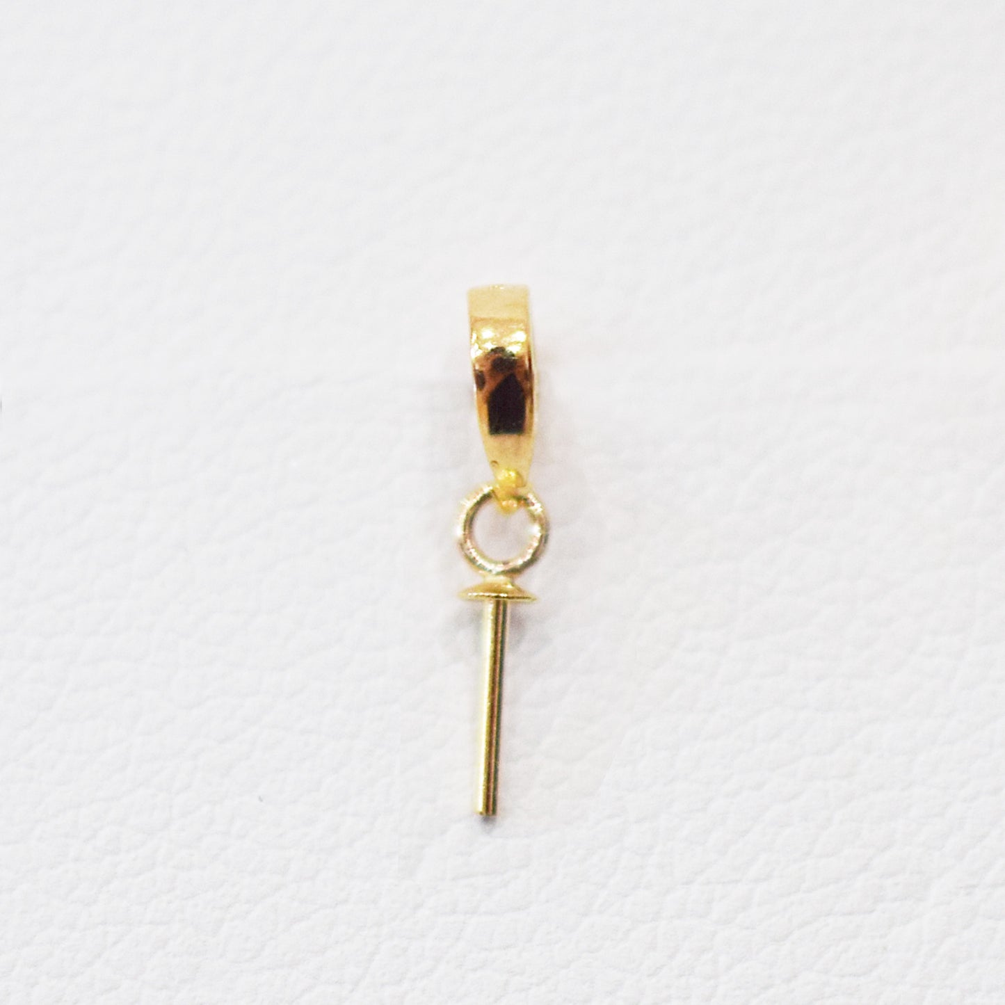 Only metal fittings K18YG Pendant top S size