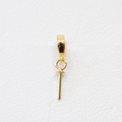 Only metal fittings K18YG Pendant top S size
