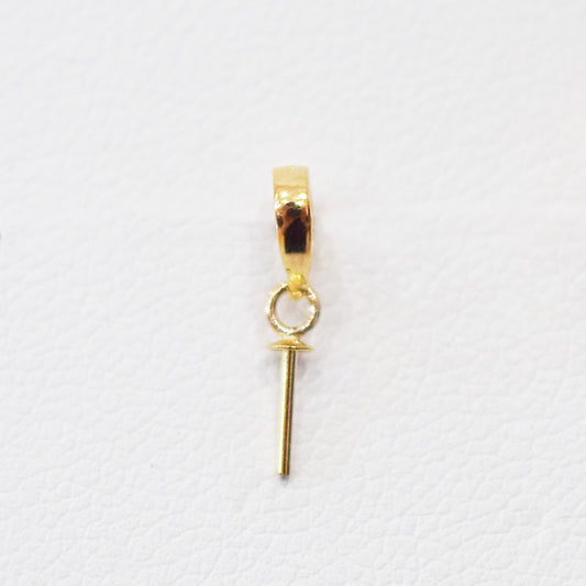 Only metal fittings K18YG Pendant top S size