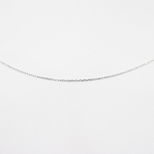 <M size> Only metal fittings K18WG chain necklace Metal fitting SIK00581