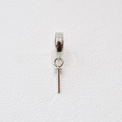 Only metal fittings K18WG Pendant top M size