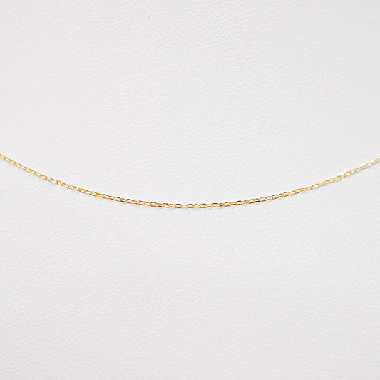 <S size> Only metal fittings K18YG chain necklace Metal fitting SIK00041