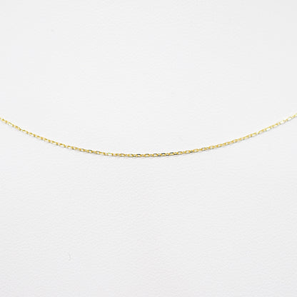 <M size> Only metal fittings K18YG chain necklace Metal fitting SIK00561