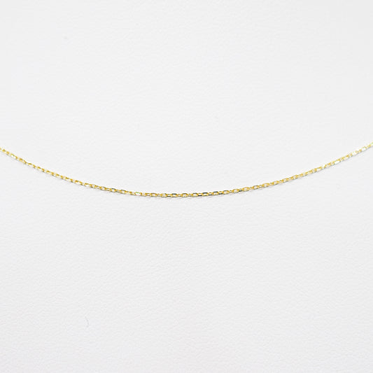 <M size> Only metal fittings K18YG chain necklace Metal fitting SIK00561