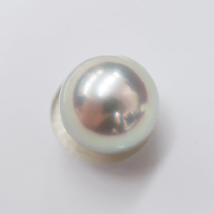 AAA rank Light blue 9.3mm Madama rank Natural color 1pc Real Akoya Pearl Neacklace Pendant top Japan Japanese reenspearl birthday あこや 真珠