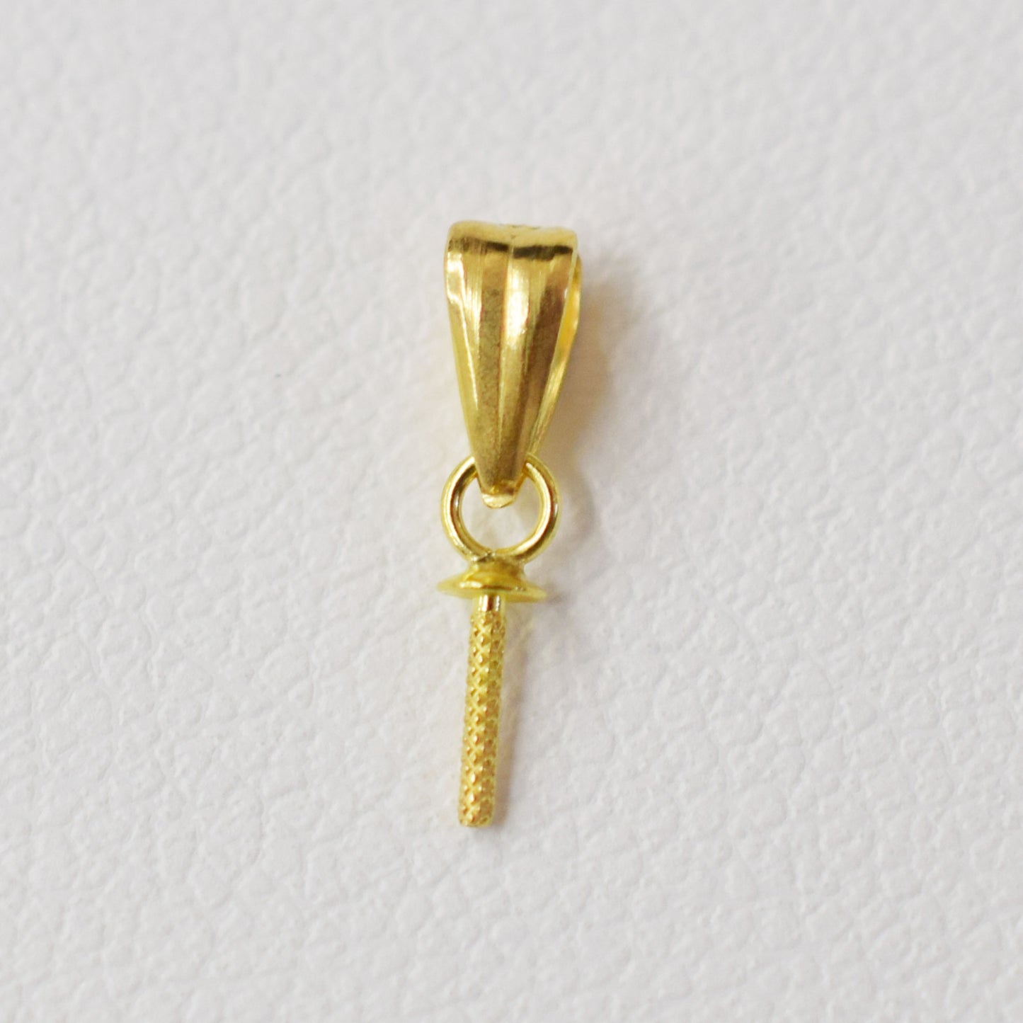 Only metal fittings K18YG Pendant top SDM0002