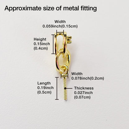 Only metal fittings 0.01ct K18YG Diamond Pendant top SIK00061