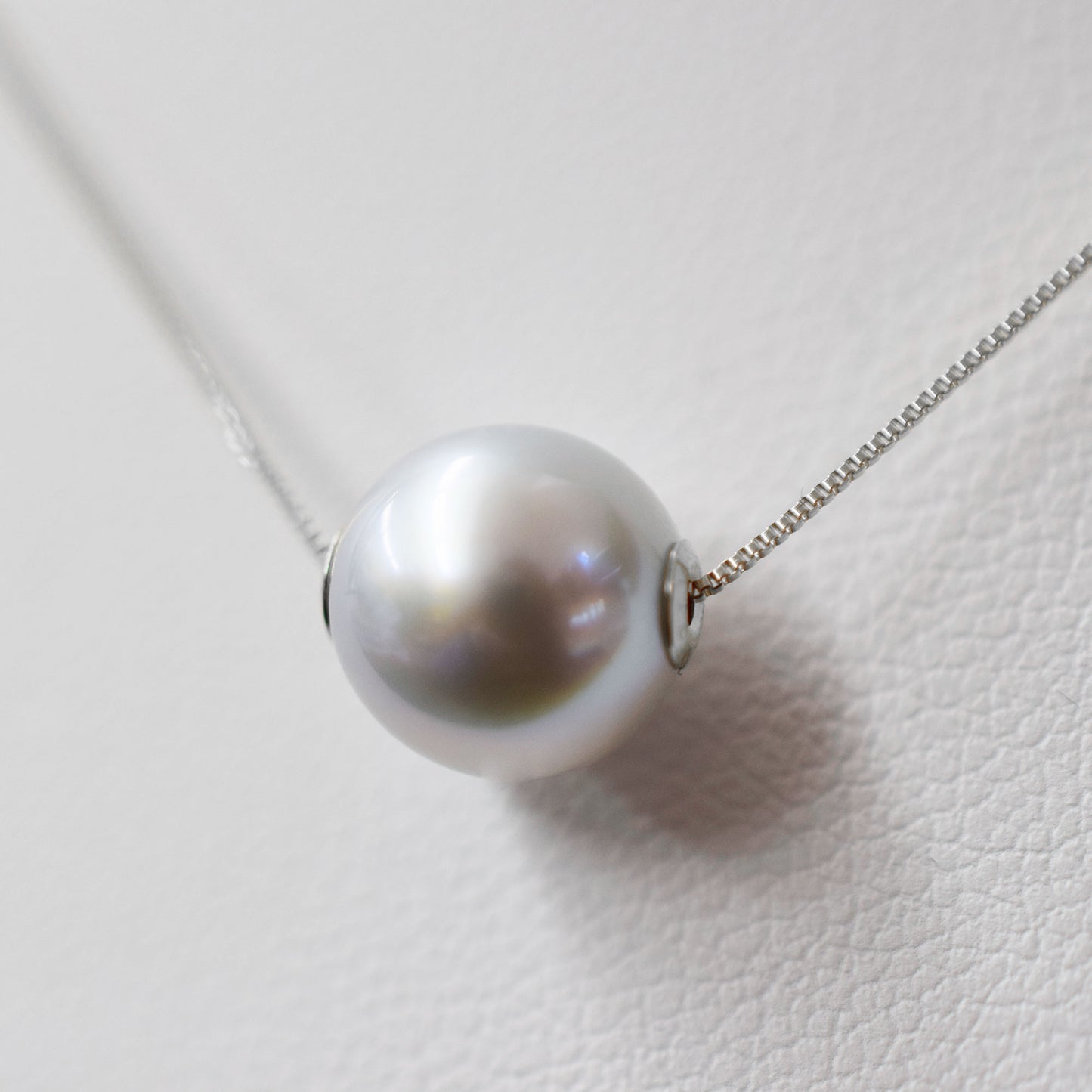 【K10YG / K10WG / K18YG / K18WG】Ultra rare Natural color Madama rank 9mm Seawater Real necklace Akoya Pearl Japan