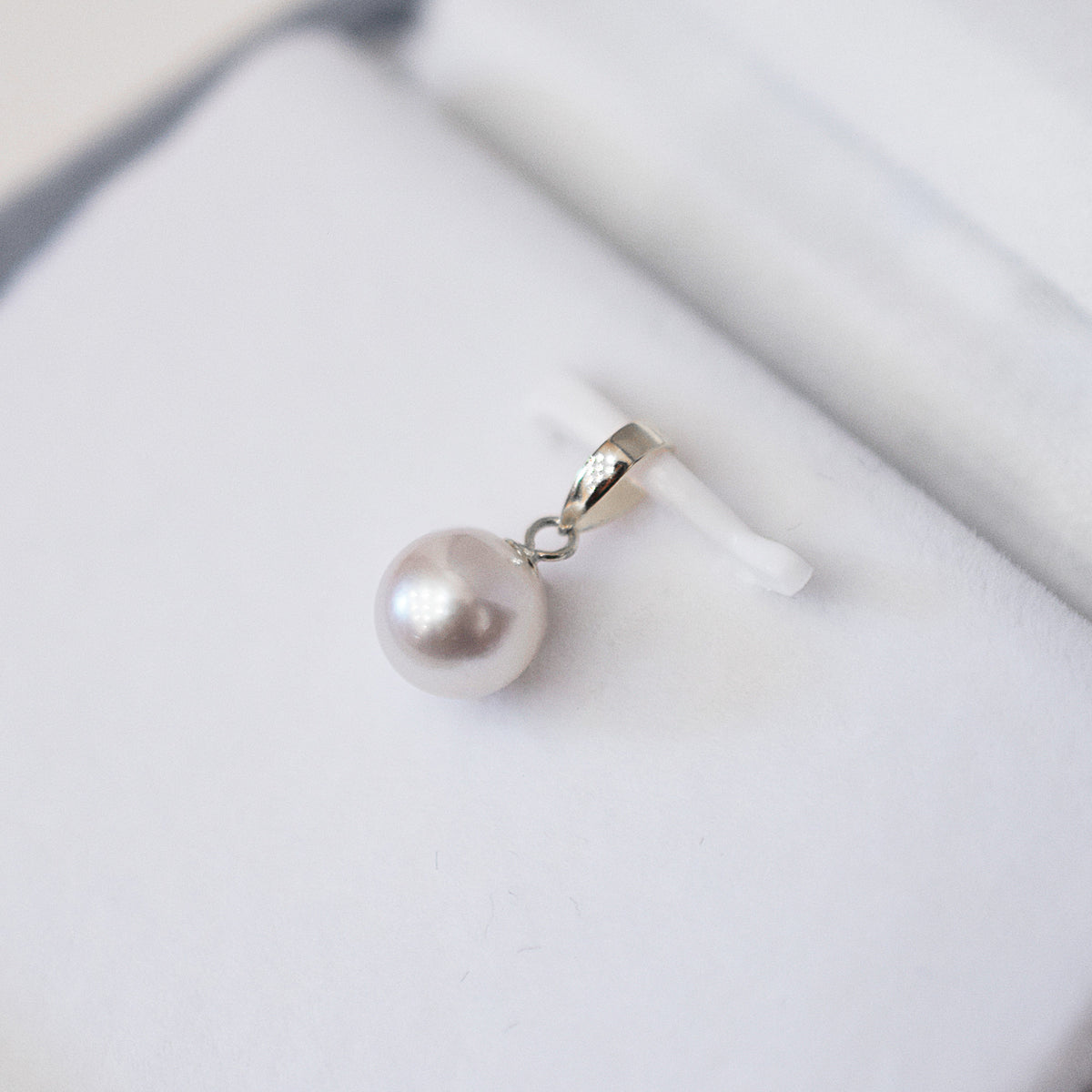 【K18YG / K18WG】Pendant top Only Hanadama rank Rare White pink 5.5mm - 6.5mm Akoya Pearl Japan Akoyapearl birthday あこや 真珠 日本 reenspearl