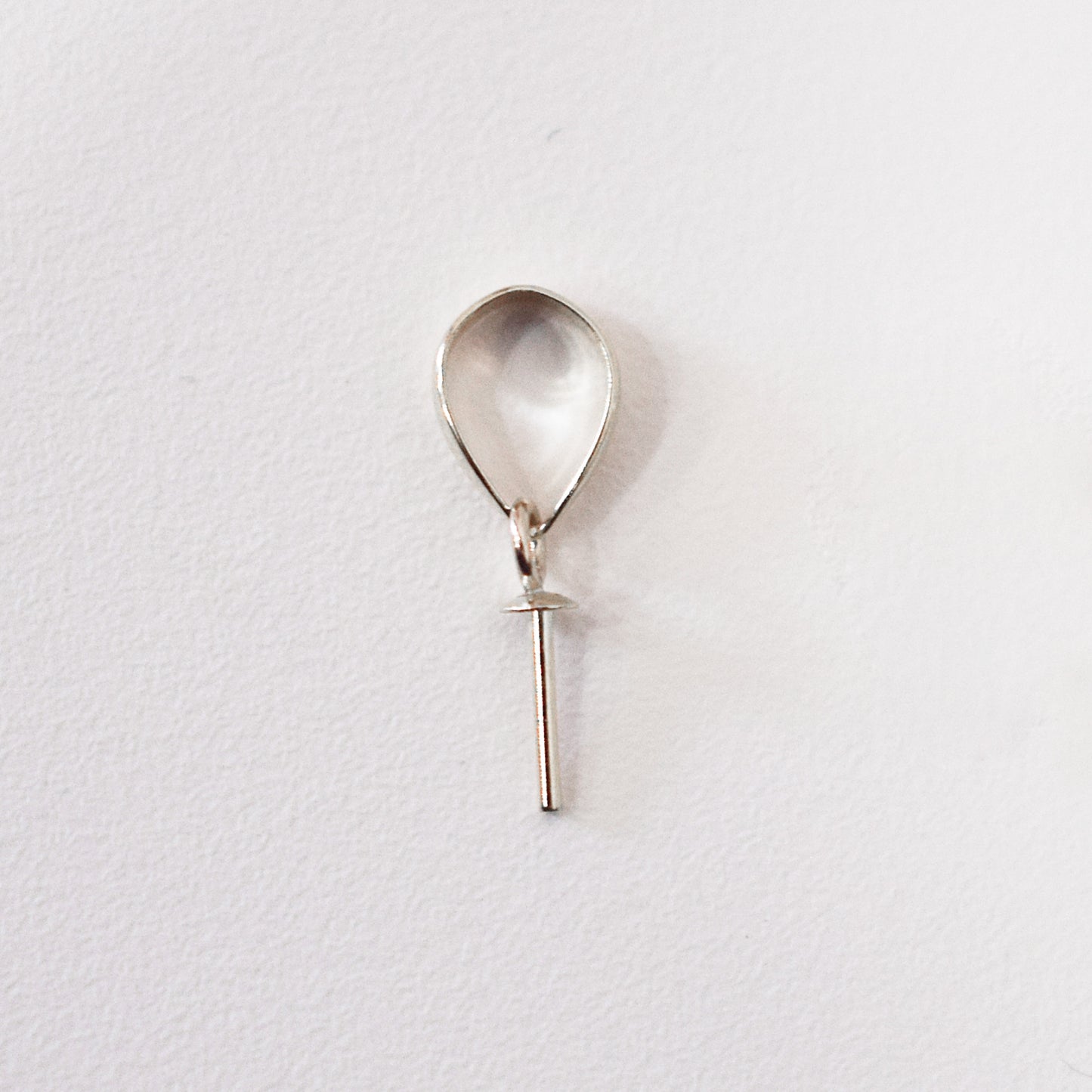 Only metal fittings K18WG Pendant top M size