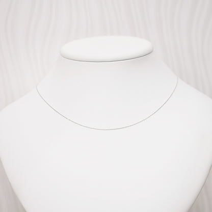 <S size> Only metal fittings K18WG chain necklace Metal fitting SIK00051