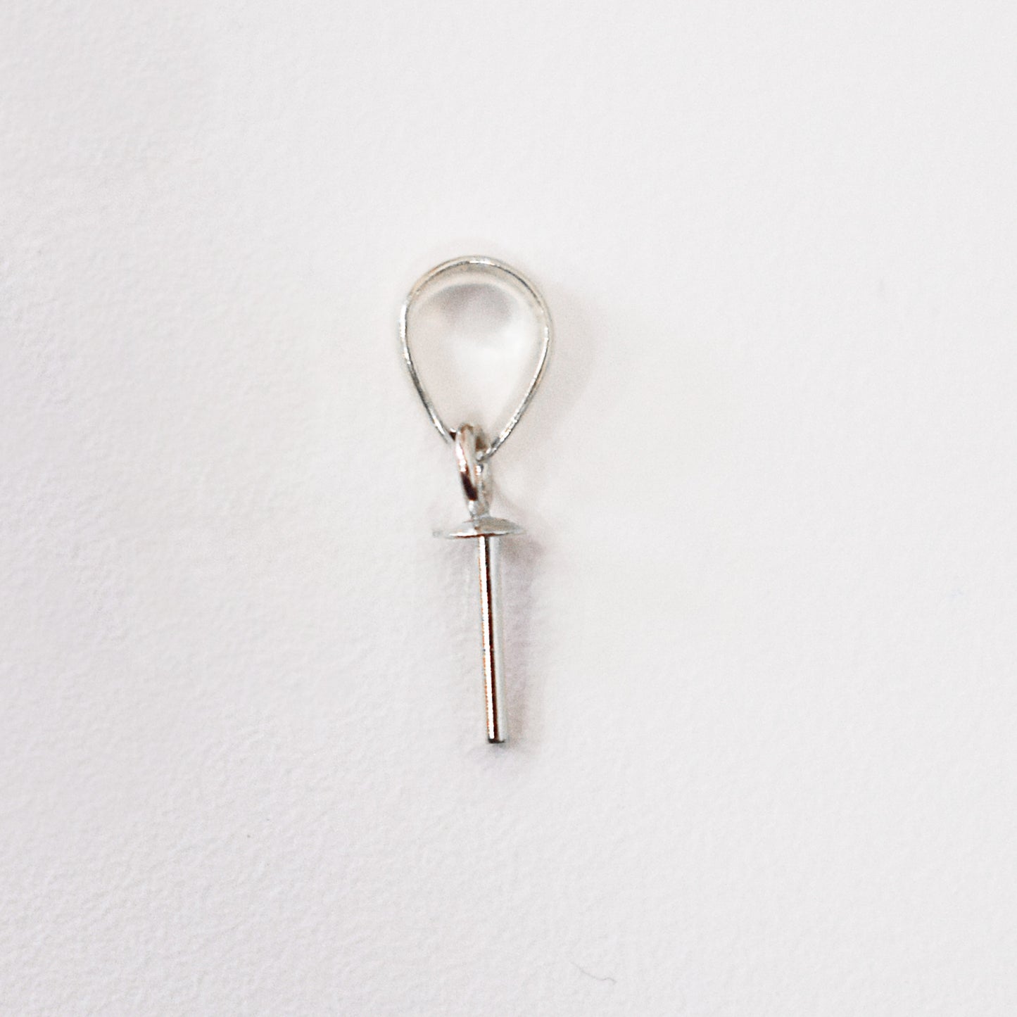 Only metal fittings K18WG Pendant top S size