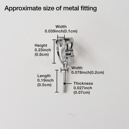 Only metal fittings 0.01ct K18WG Diamond Pendant top SIK00031