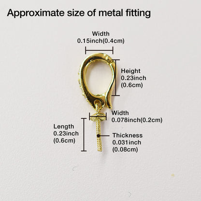 Only metal fittings 0.02ct K18YG Diamond Pendant top SIK00051