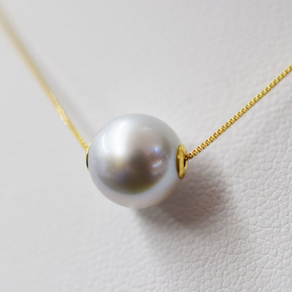 Ultra rare Natural color Madama rank 9mm 10K 18K Seawater Real necklace Akoya Pearl Japan