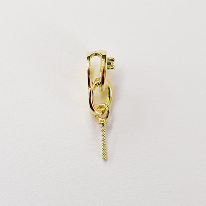 Only metal fittings 0.01ct K18YG Diamond Pendant top SIK00061