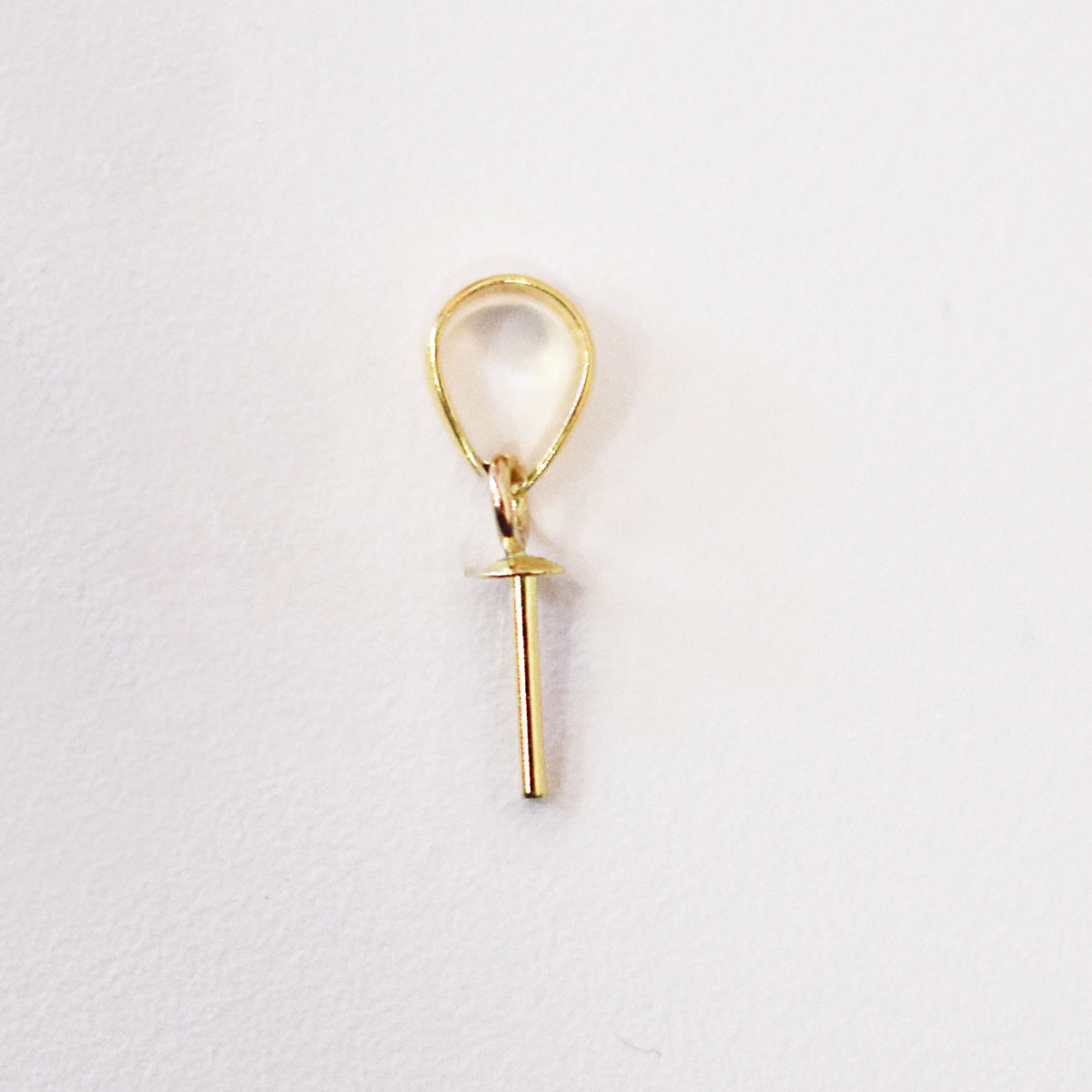 Only metal fittings K18YG Pendant top S size