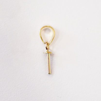 Only metal fittings K18YG Pendant top S size