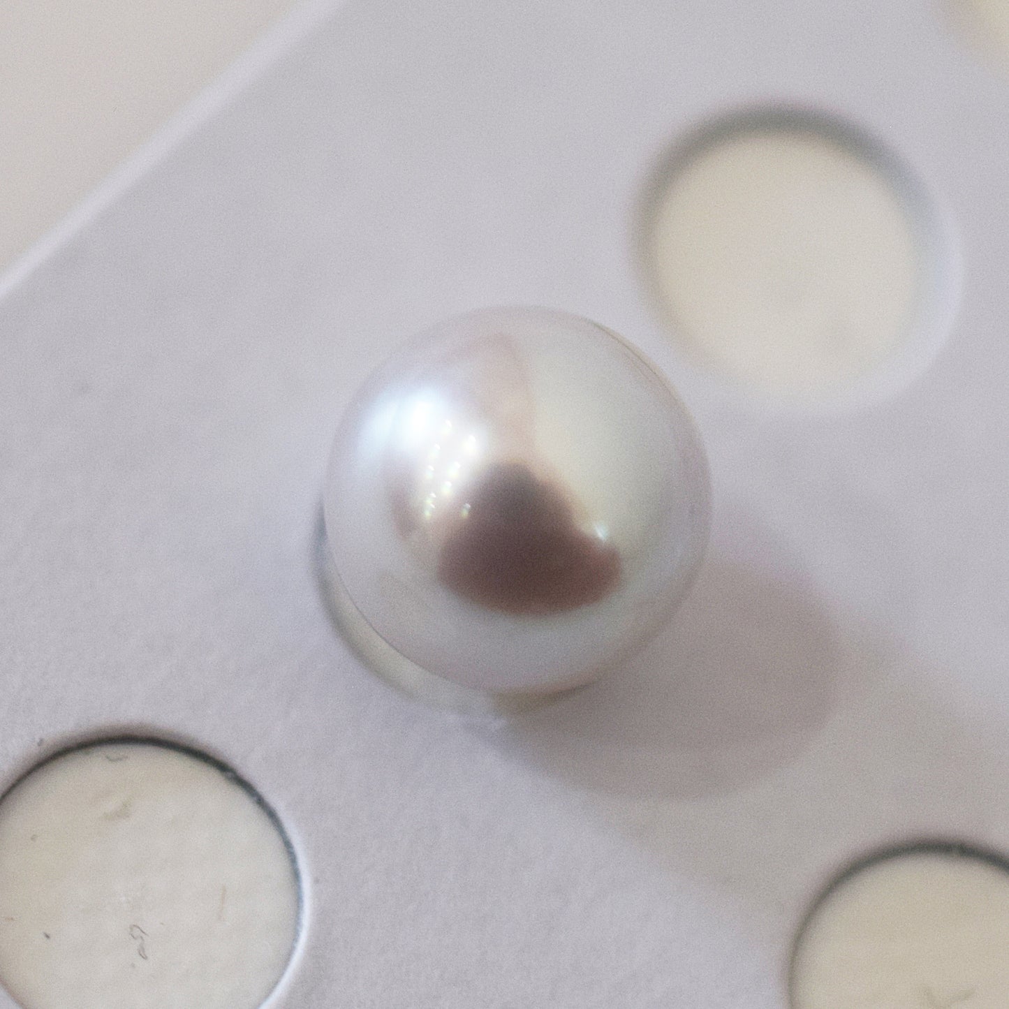 A rank 9.5mm Natural 1pc akoya pearl Loose 1pc From Japan Japanese Seawater pearl akoyapearl reenspearl あこや真珠