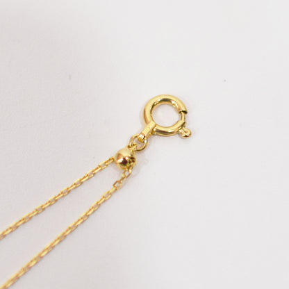 <M size> Only metal fittings K18YG chain necklace Metal fitting SIK00561