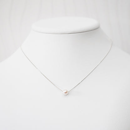 【K10 / K18】Rare White pink 5.5mm - 6.5mm Seawater Real Akoya Pearl necklace AkoyaPearl Japan あこや 真珠
