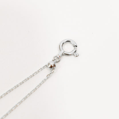<M size> Only metal fittings K18WG chain necklace Metal fitting SIK00581