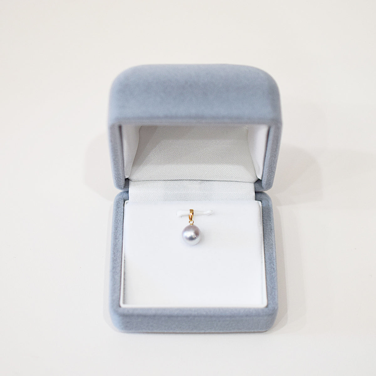 【K18YG / K18WG】Rare Pendant top Only Madama rank 7.5mm - 8.5mm Natural color Akoya Pearl Japan Akoyapearl birthday あこや 真珠 日本