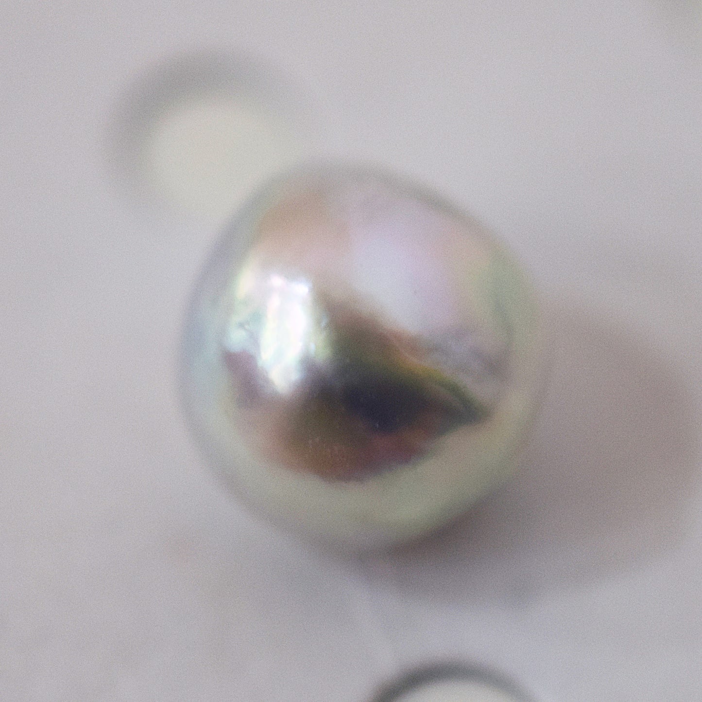 Pendant top Only Natural color 9.8mm Baroque pearl 1pc real akoya pearl Japan Japanese reenspearl あこや 真珠