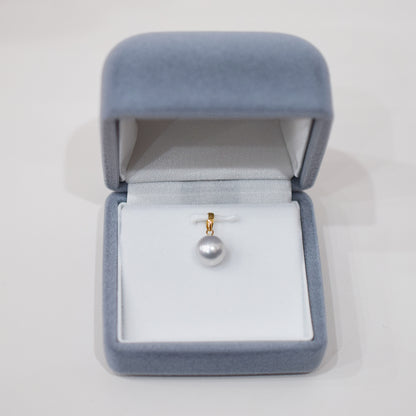 【K18YG / K18WG】Pendant top Only Madama rank 8.5mm - 9.5mm Natural color Akoya Pearl Japan Akoyapearl birthday あこや 真珠 日本