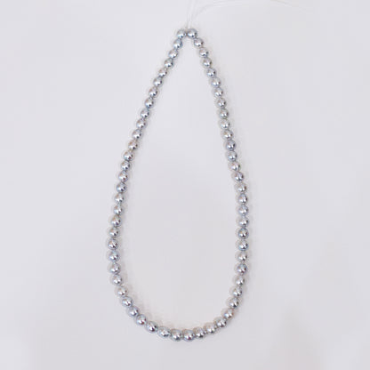 Actual product Necklace Natural color 6mm - 7.5mm Real Akoya Pearl From Japan 16.3inch 41.5cm starand choker reenspearl