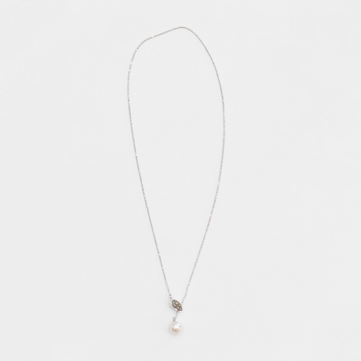 Rare White pink 8mm - 9.5mm akoya pearl necklace SV silver Real Japan reenspearl akoyapearl birthday あこや 真珠 珍珠